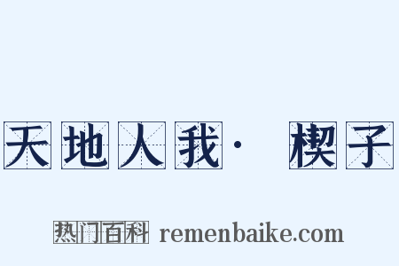 天地人我·楔子是什么意思的图片